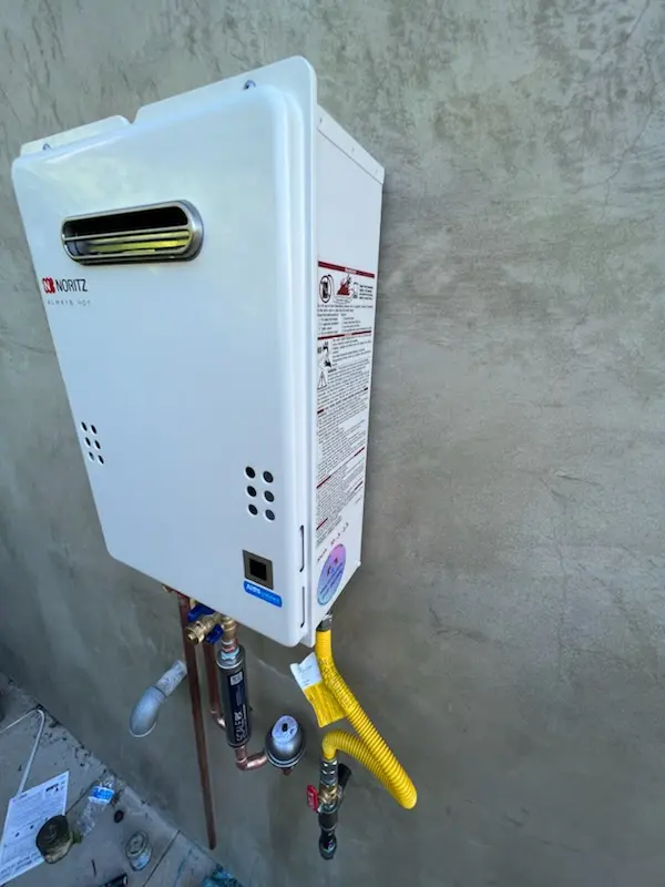 Tankless water heater installation for West Goshen homes